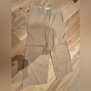 LOFT Women's Tan Cropped Pants
